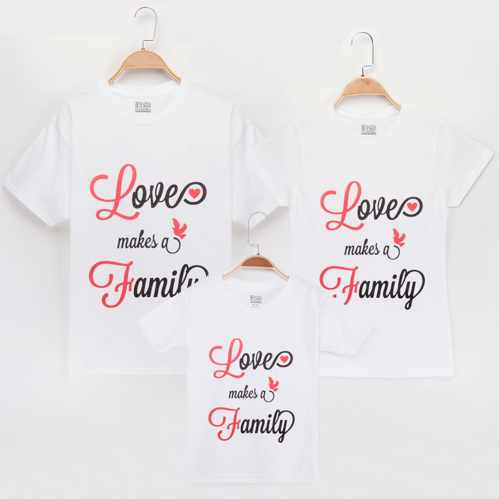 2019 Love Family Look ġϴ ǻ Ƽ 100% Cotton    Mommy Mo And Son Me Ƿ Ƽ